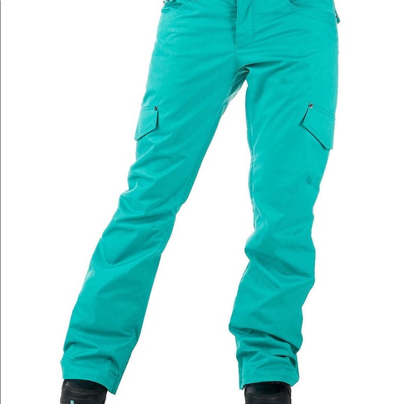 Teal snow pants Clearance
